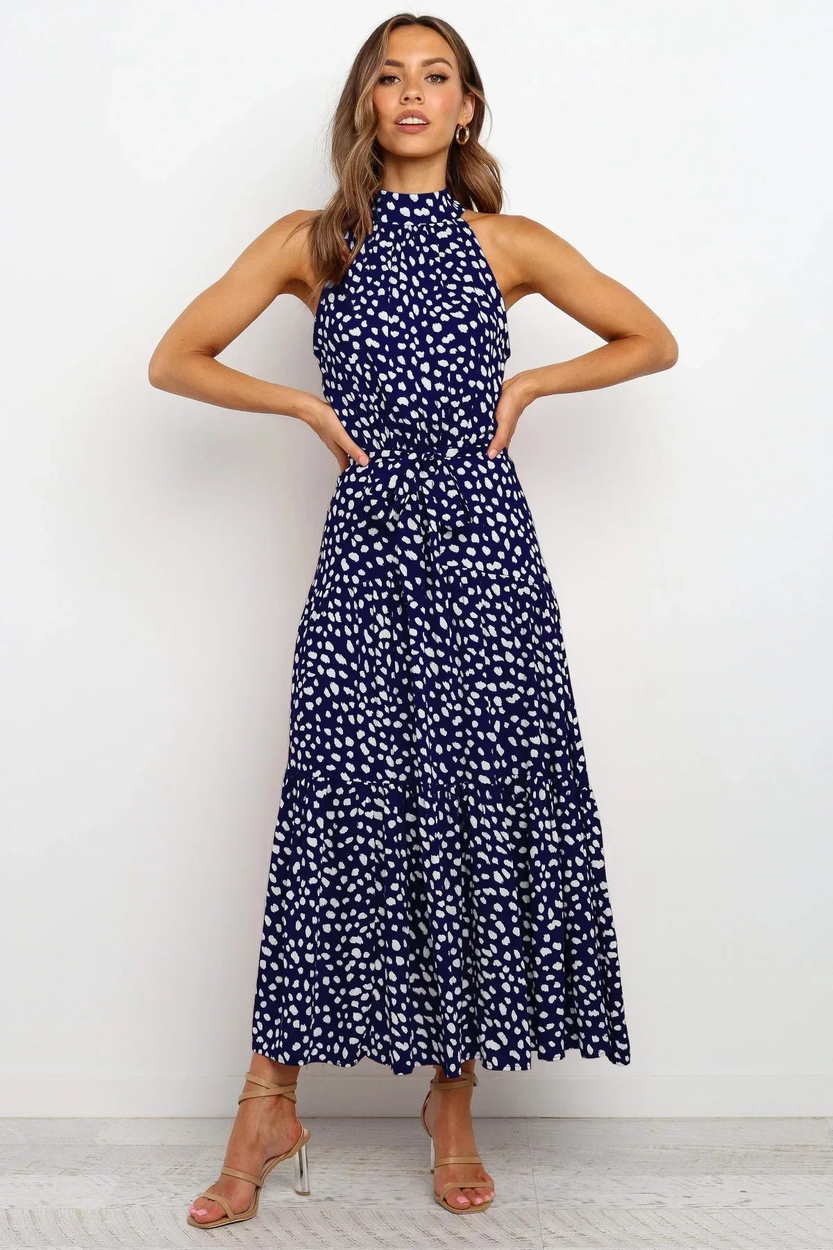 Evelyn - Polka Dot Summer Dress