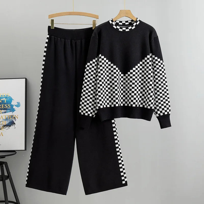 Madison - Classic Checkerboard Two-Piece Set