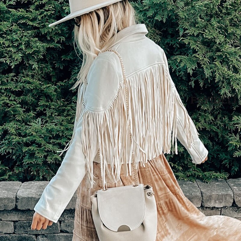 Selene - Fringed Fashion Jacket