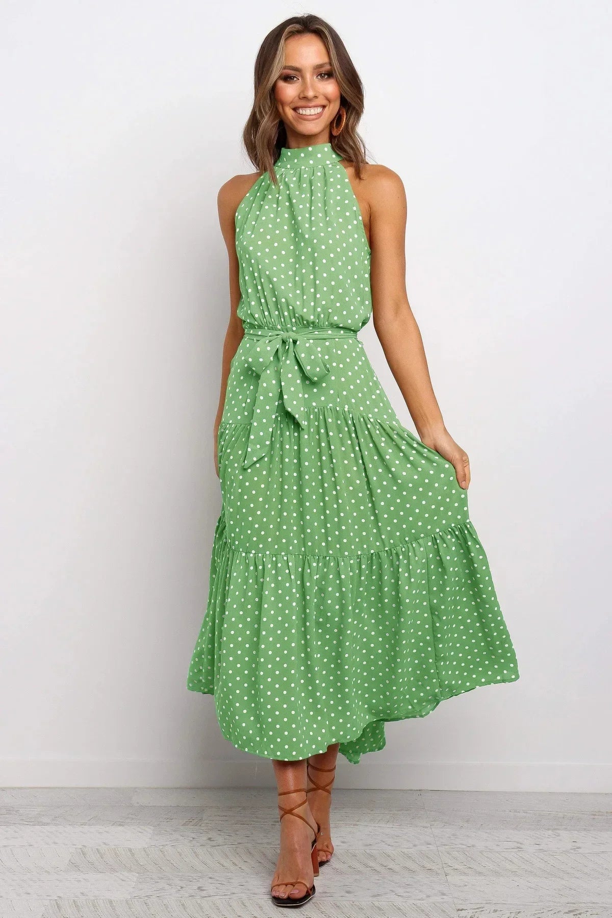 Evelyn - Polka Dot Summer Dress