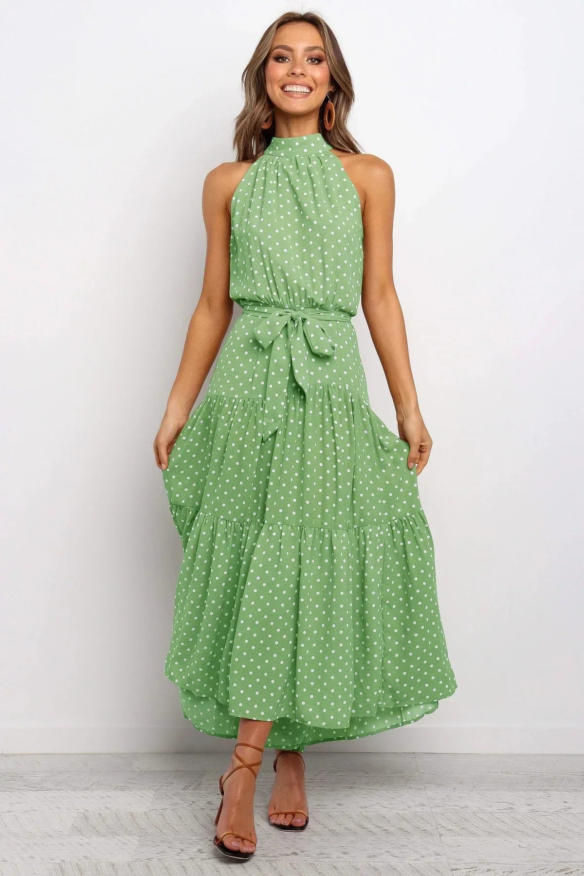 Evelyn - Polka Dot Summer Dress