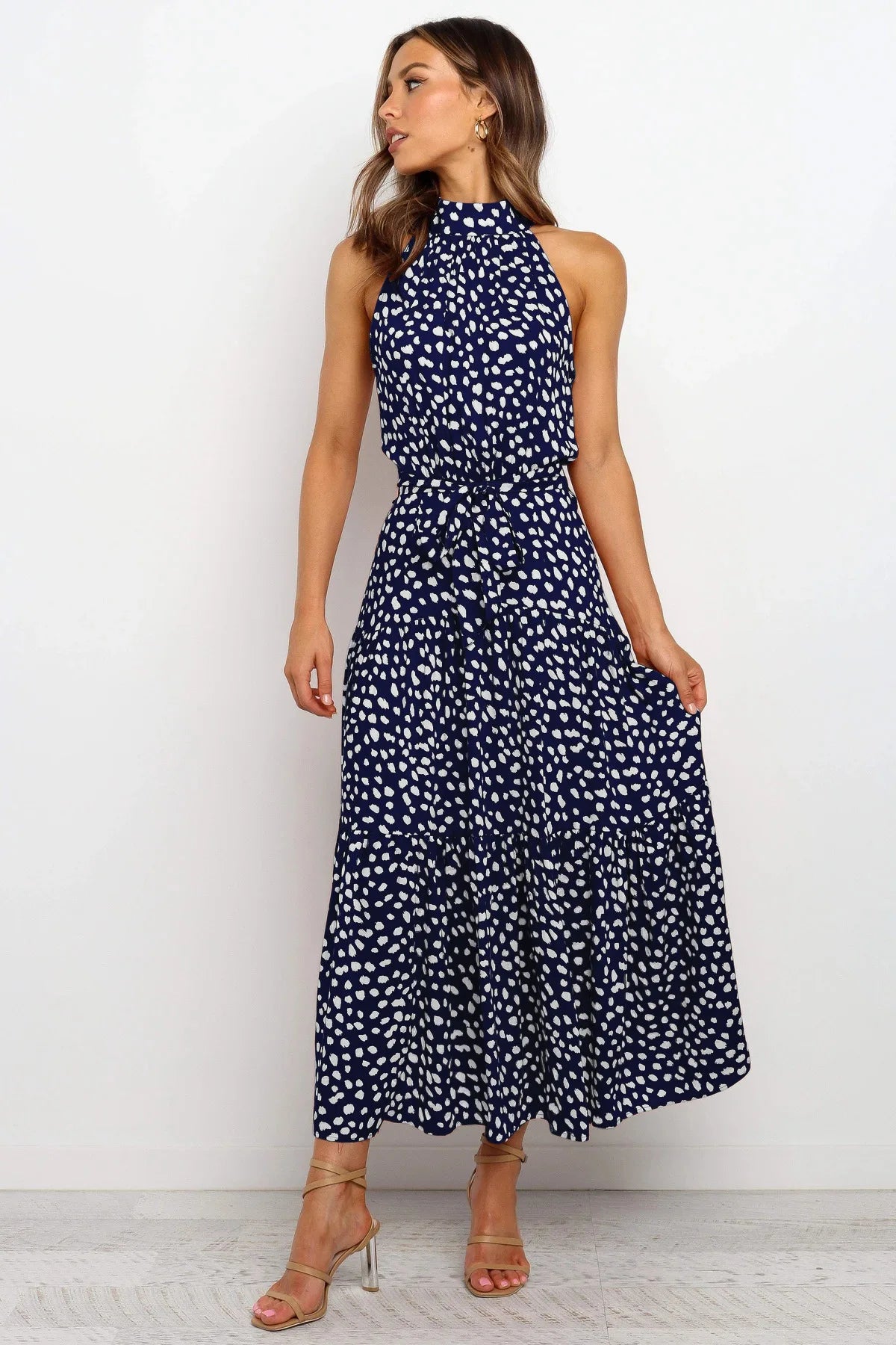 Evelyn - Polka Dot Summer Dress