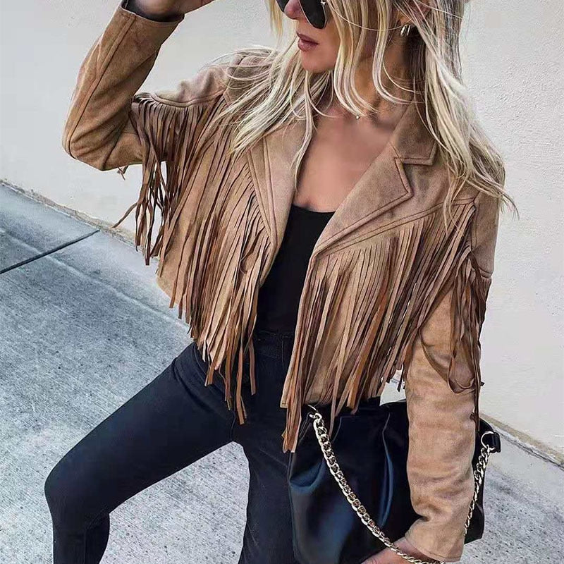 Selene - Fringed Fashion Jacket