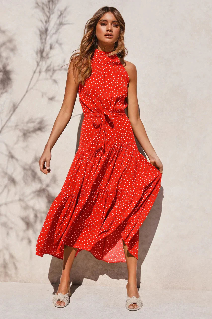 Evelyn - Polka Dot Summer Dress