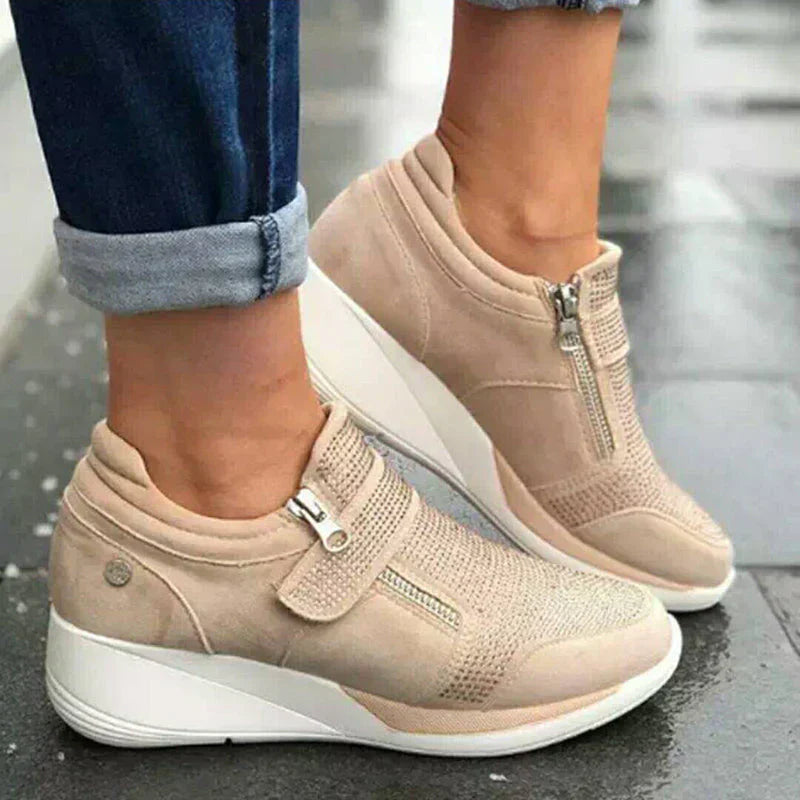 Katia - Elevated Wedge Sneakers