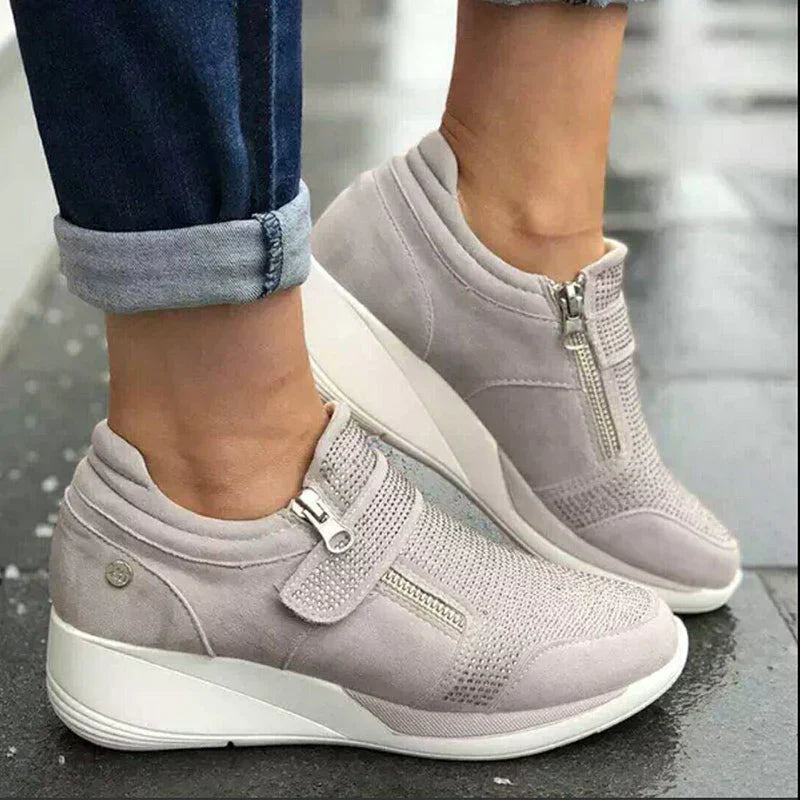 Katia - Elevated Wedge Sneakers