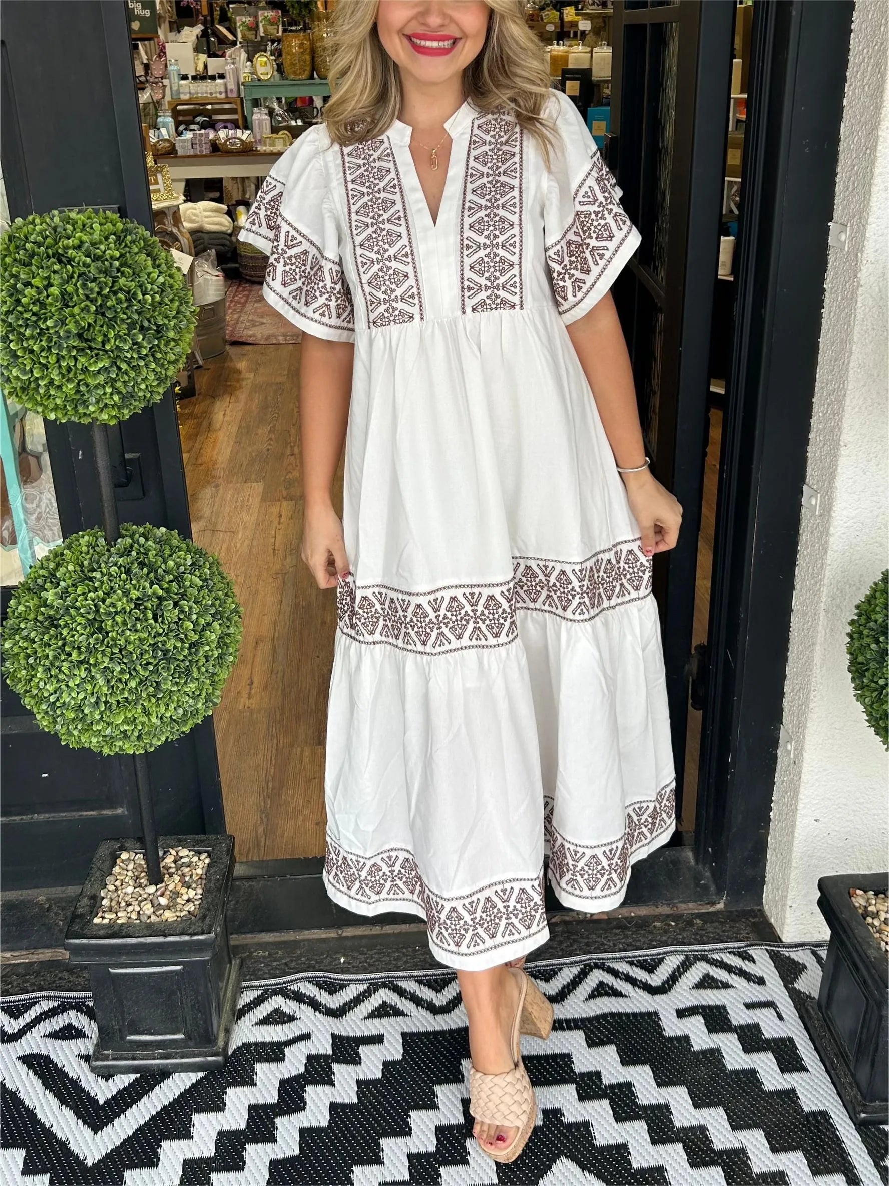 Fleur - Boho Maxi Dress for Women