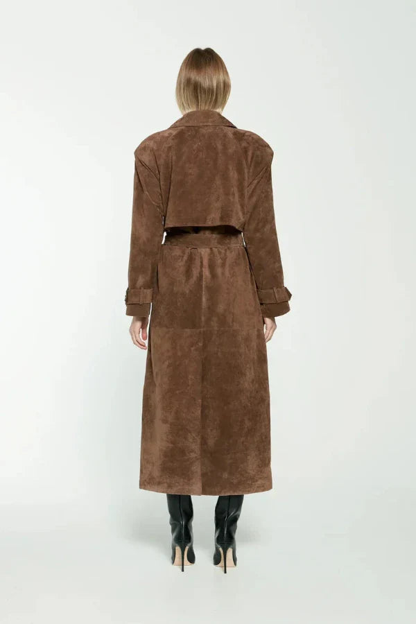 Koa - Vegan Leather Trenchcoat