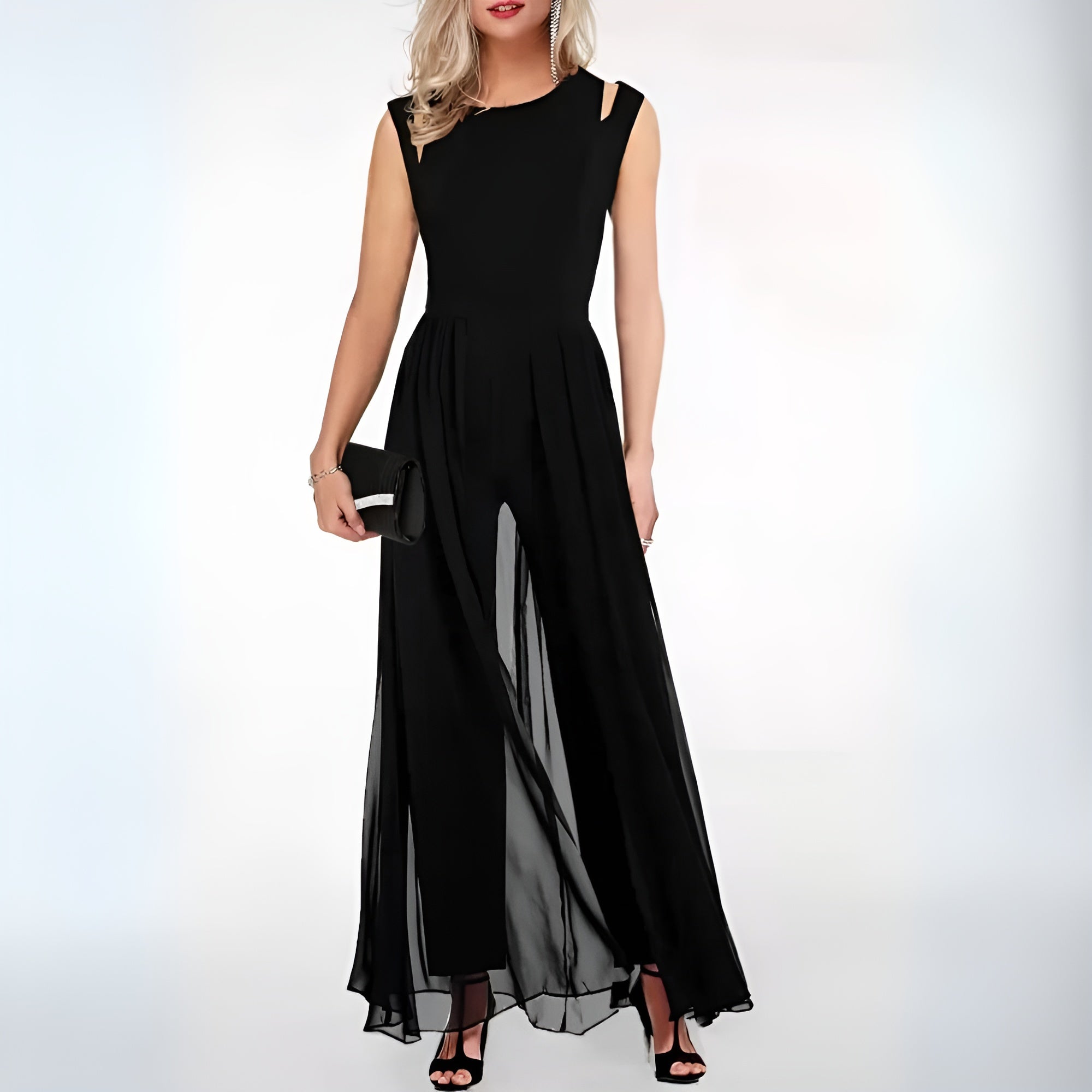 Bianca - Elegant Sleeveless Jumpsuit