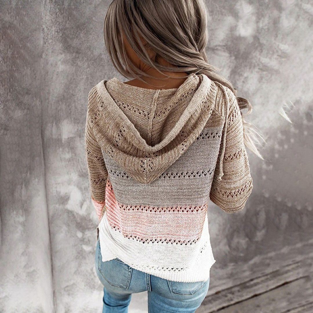 Rose - Casual V-Neck Sweater for Everyday Comfort