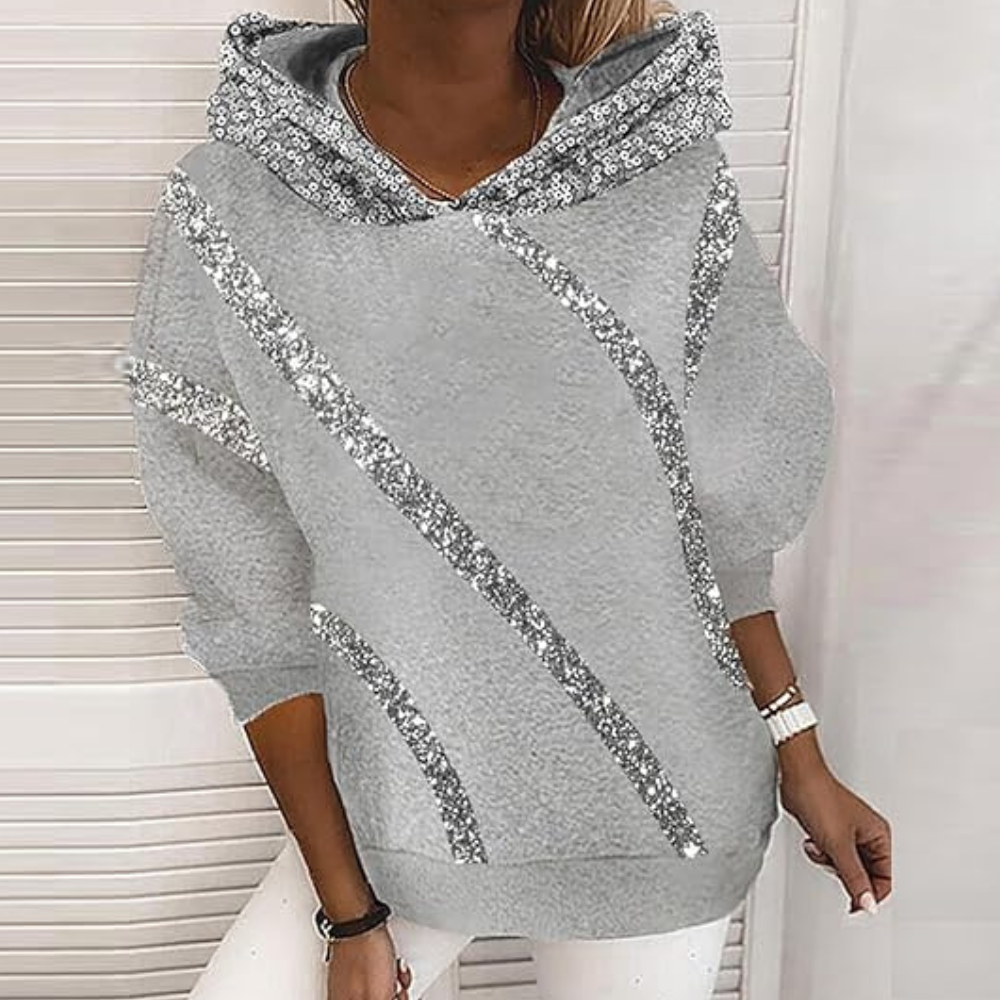 Tilda - Sequin-Embellished Hoodie