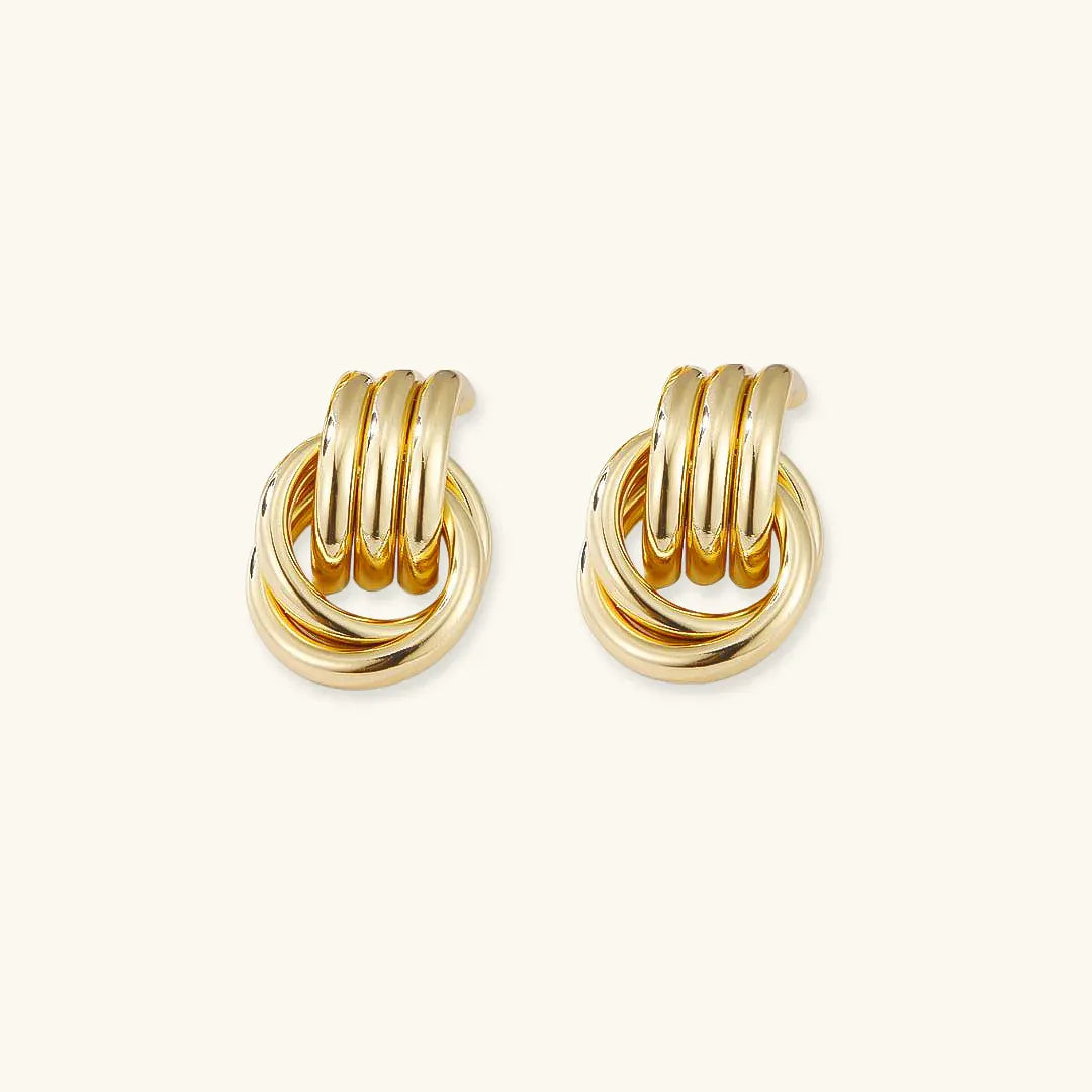 Wren - Layered Chic Hoop Earrings