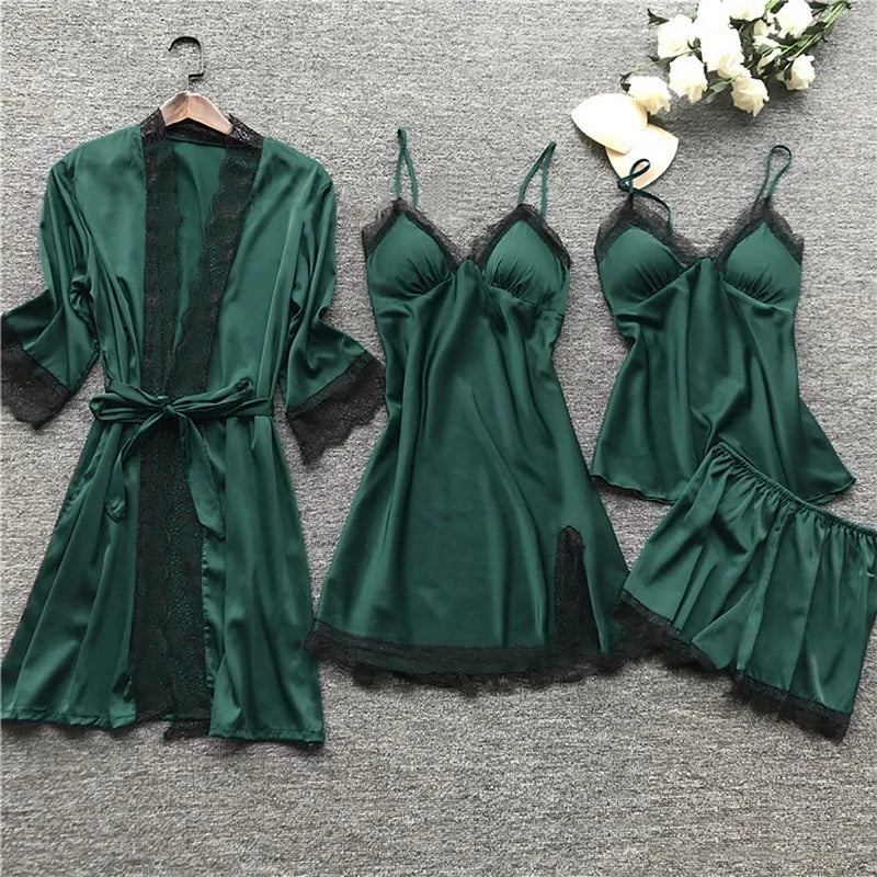 Millie - Elegant Satin Sleepwear Set for Women