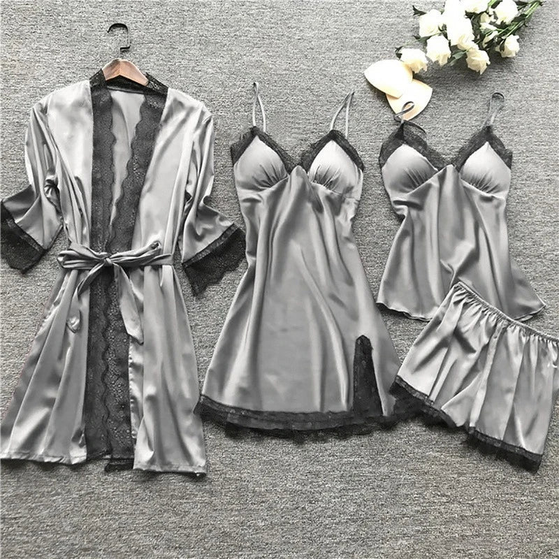 Millie - Elegant Satin Sleepwear Set for Women