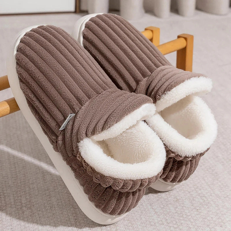 Sophia - Women’s Cozy Autumn Slippers with Plush Lining & Non‑Slip Sole