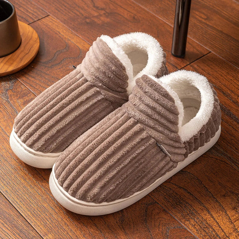 Sophia - Women’s Cozy Autumn Slippers with Plush Lining & Non‑Slip Sole