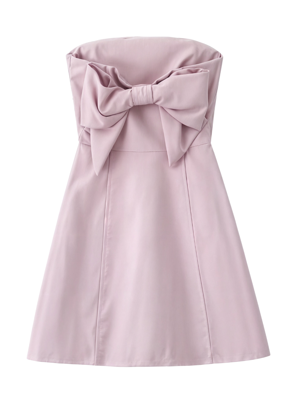 Liora - Pink Bow Mini Dress