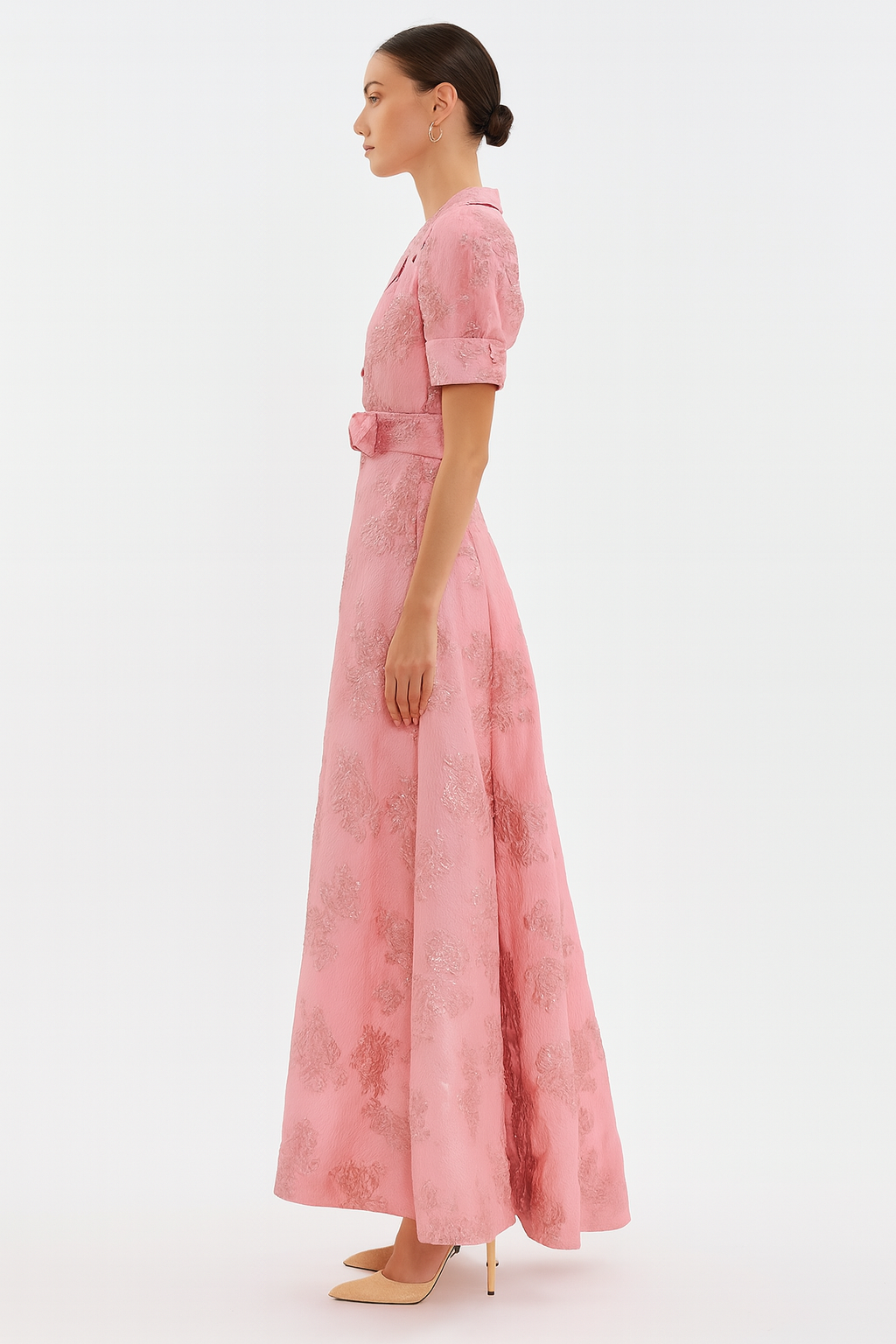 Madeline - Short Puff Sleeves Dress