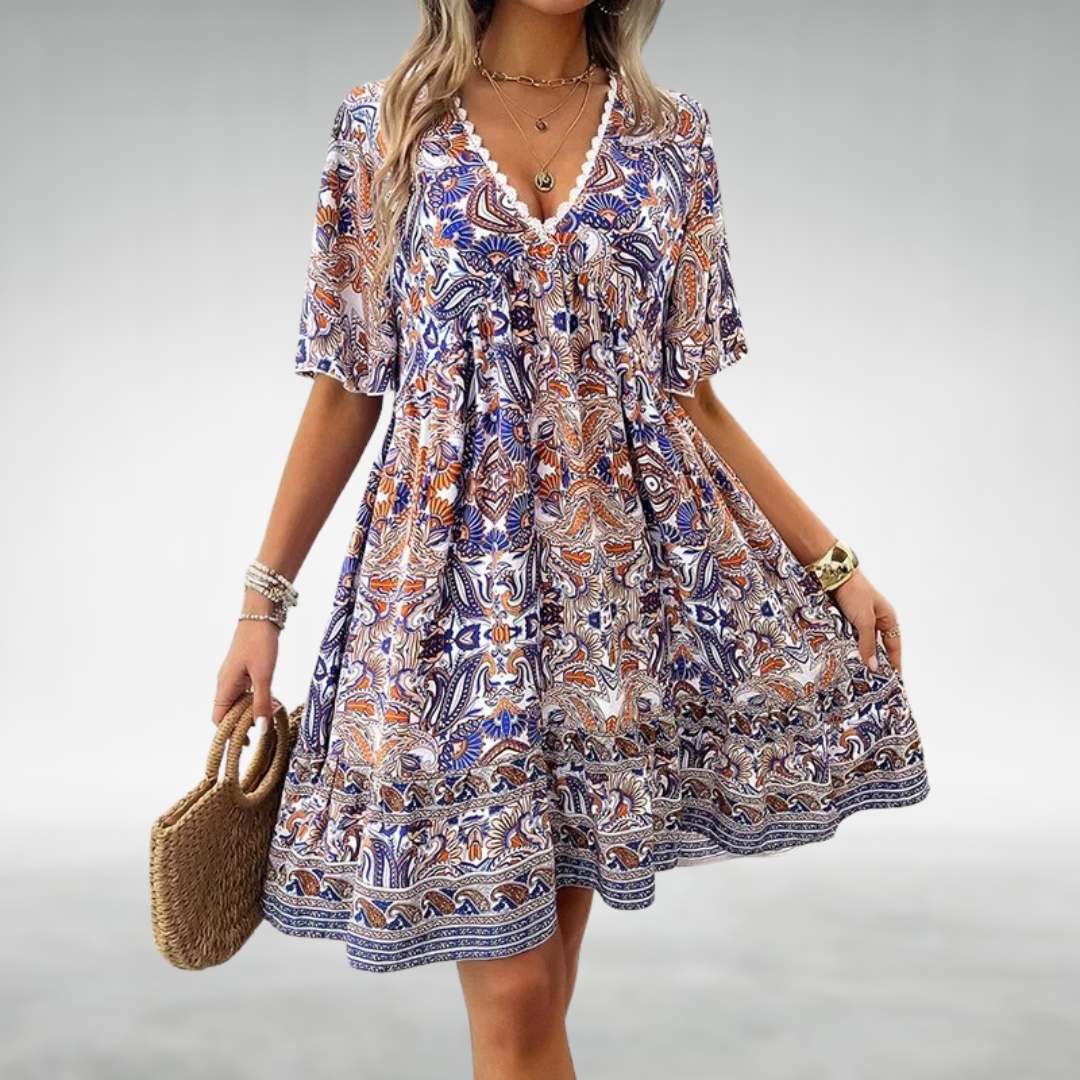 Rosie - Boho Swing Dress for Women