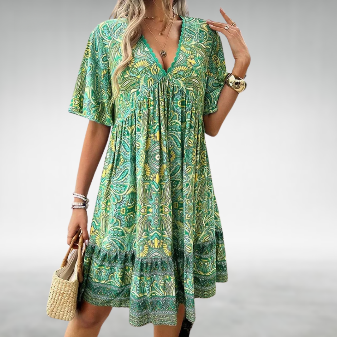 Rosie - Boho Swing Dress for Women