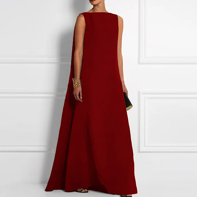 Honey - Women Sleeveless A-Line Evening Gown