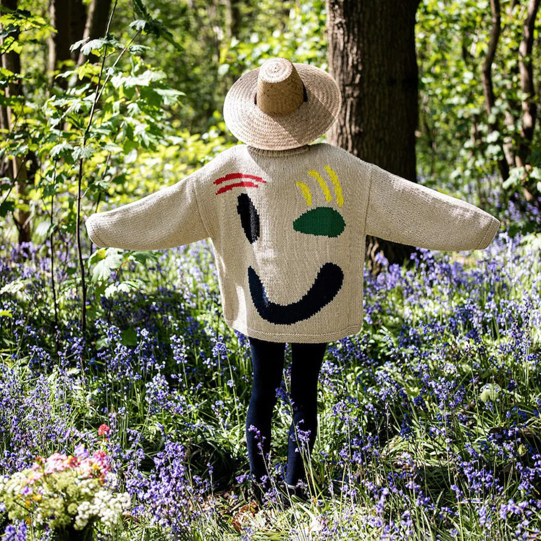 Davina - Smiley Face Knitted Sweater