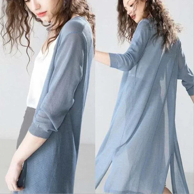 Rosaline - Lightweight Long Cardigan