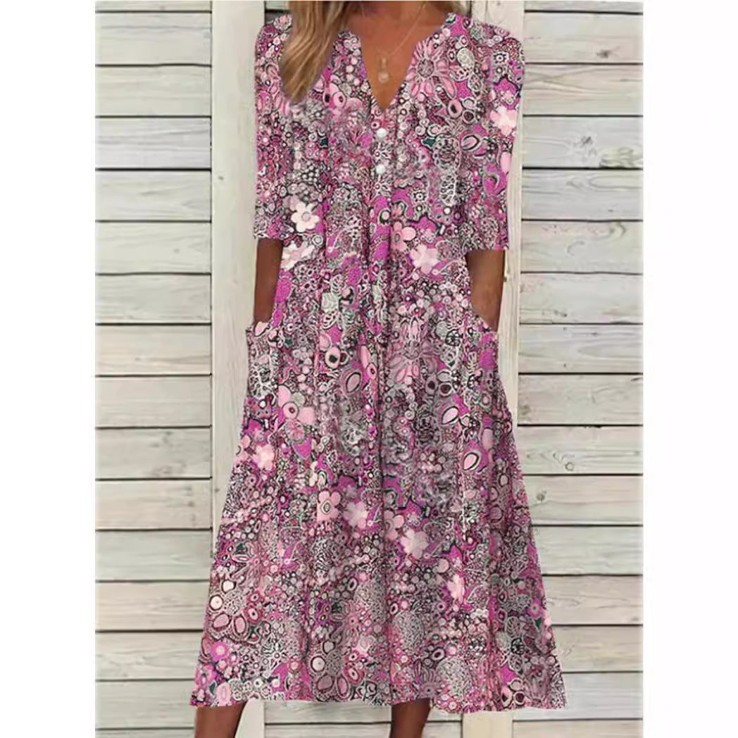 Michelle - Floral Summer Dress