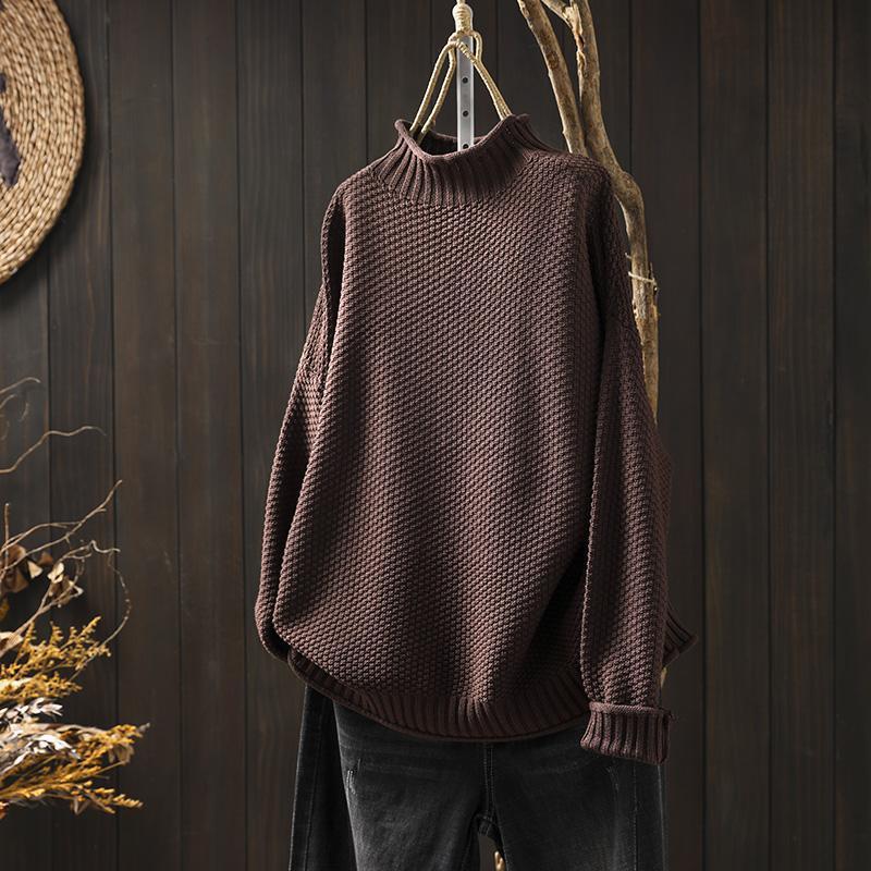 Beth - Oversized Waffle Knit Sweater