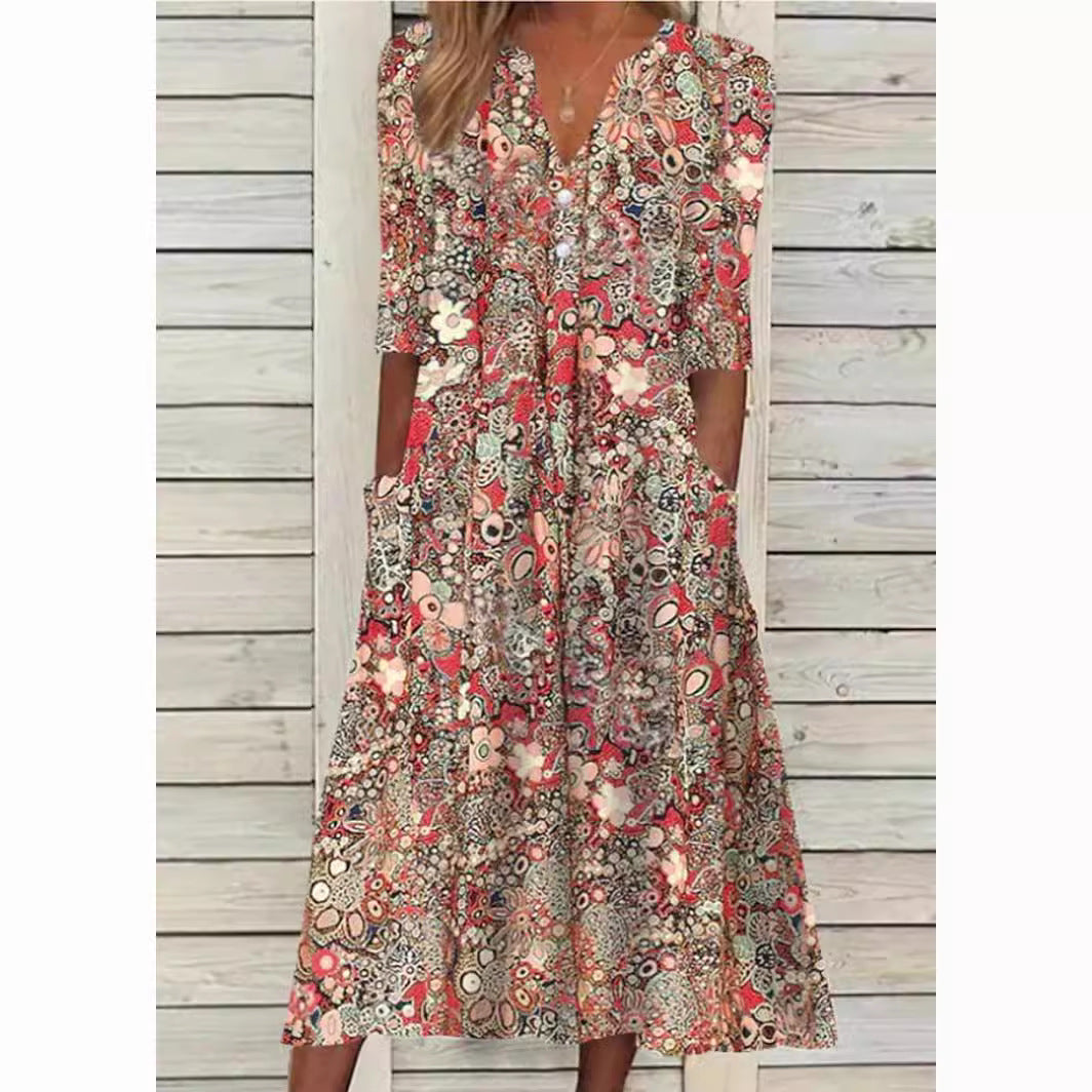 Michelle - Floral Summer Dress