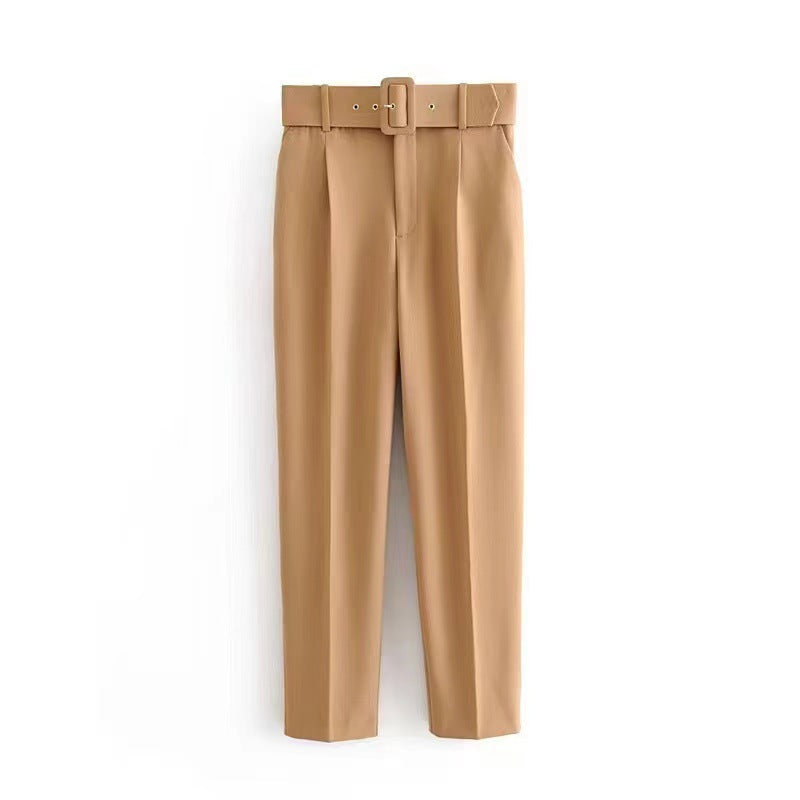 Rachel - Classic High-Waisted Trousers