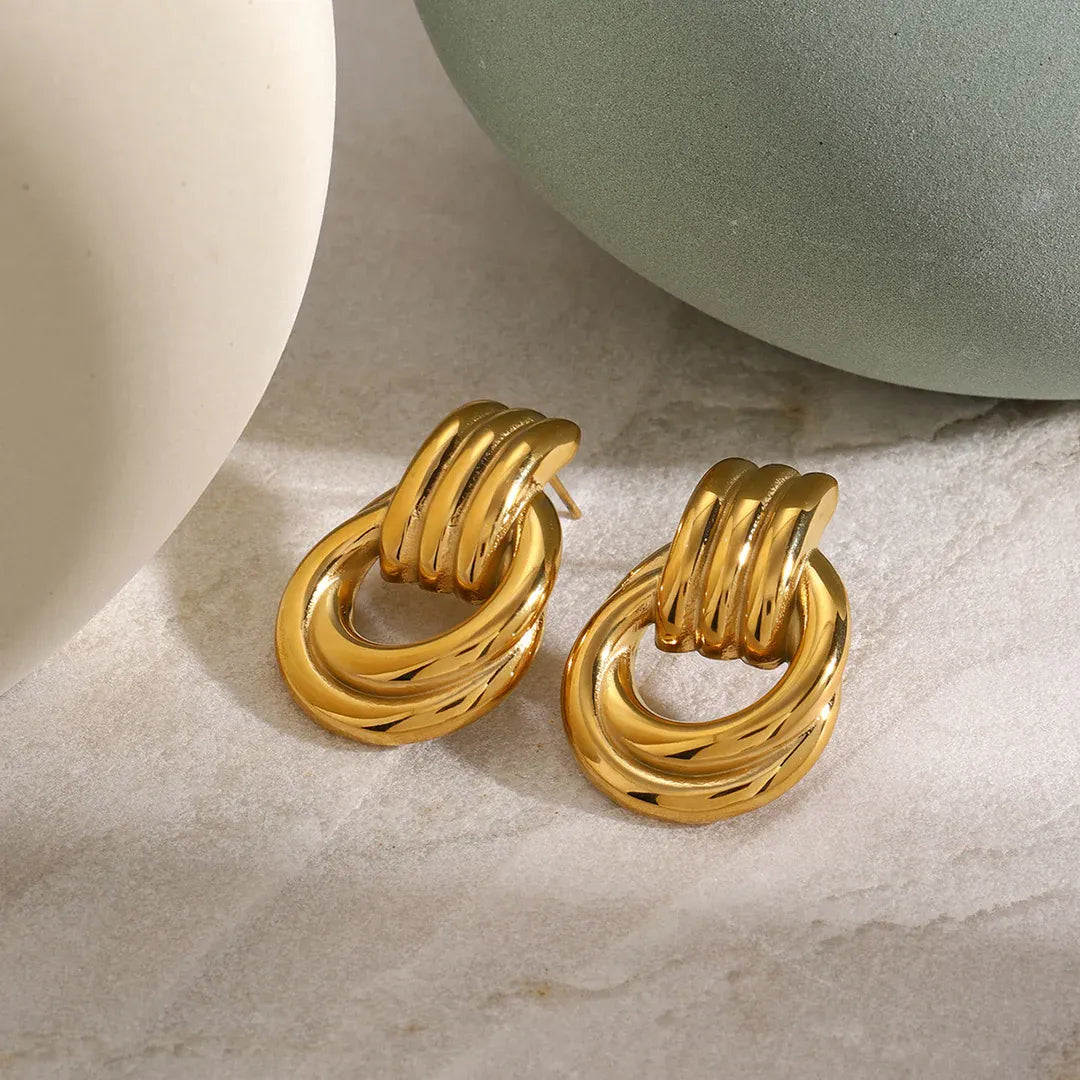 Wren - Layered Chic Hoop Earrings