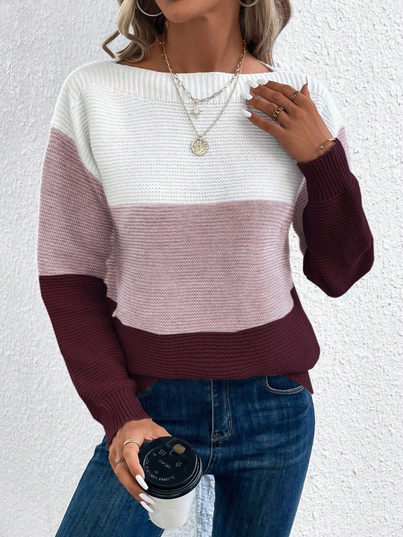 Zoey - Knitted Sweater for Chic Style