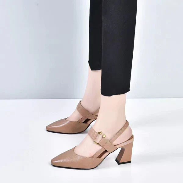 Della - Elegant Heeled Support Sandals