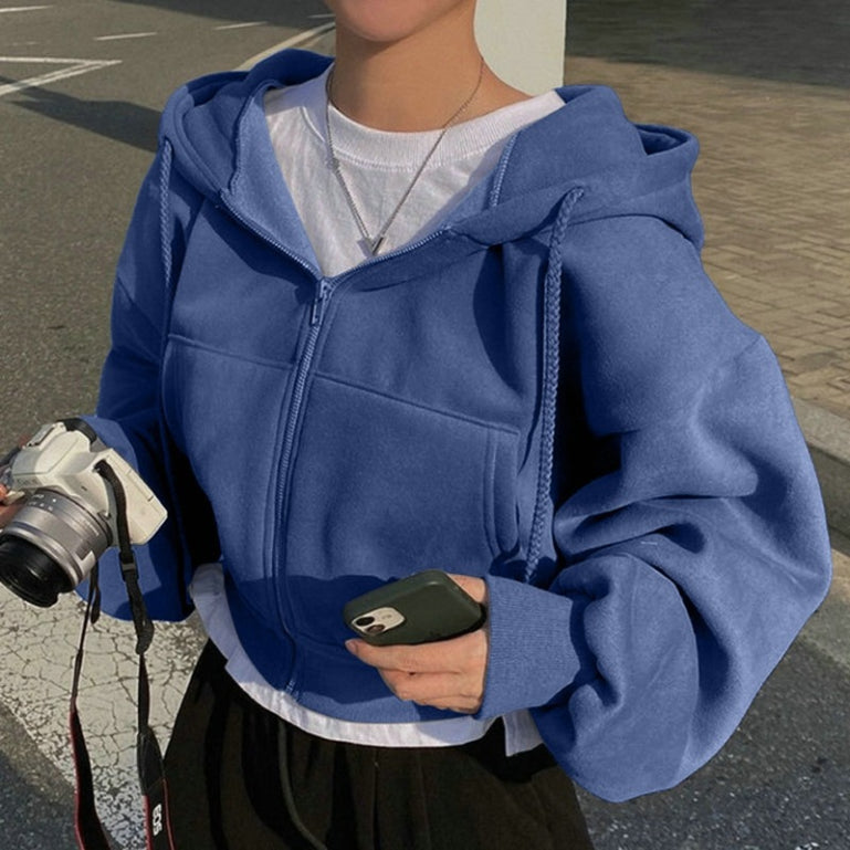 Claudine - Women's Comfy Oversized Hoodie with Pockets