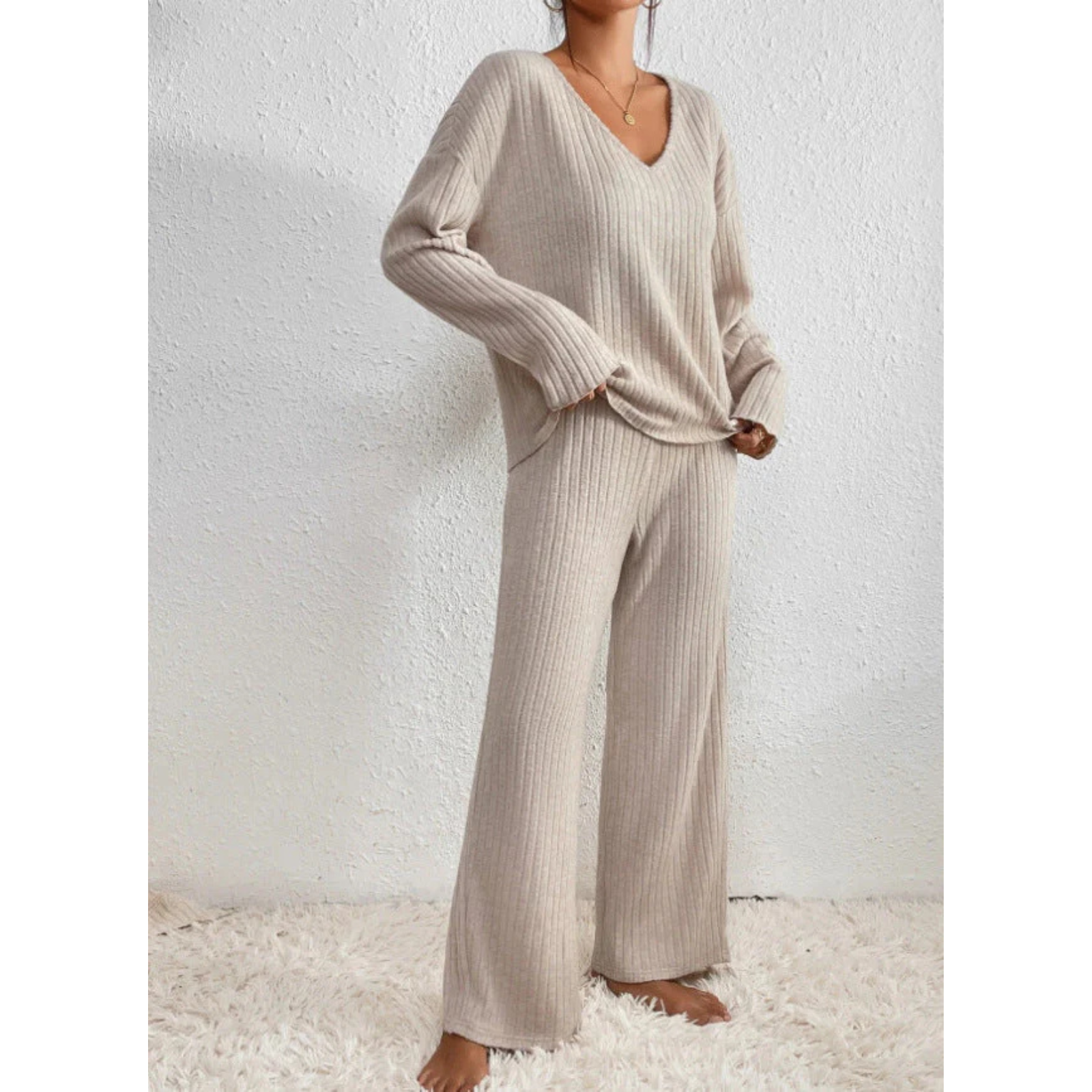 Alinta - Knitted 2-Piece Set