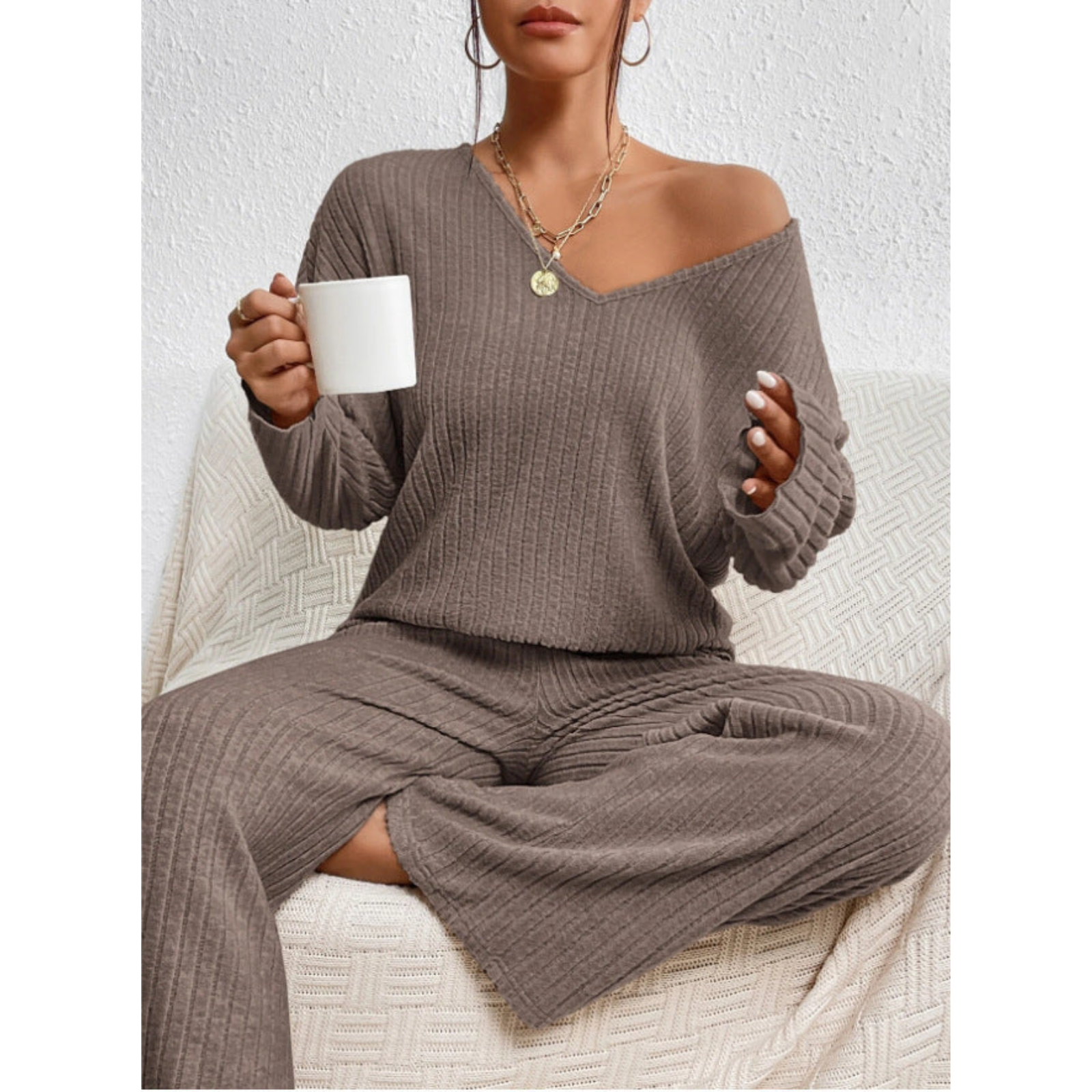 Alinta - Knitted 2-Piece Set