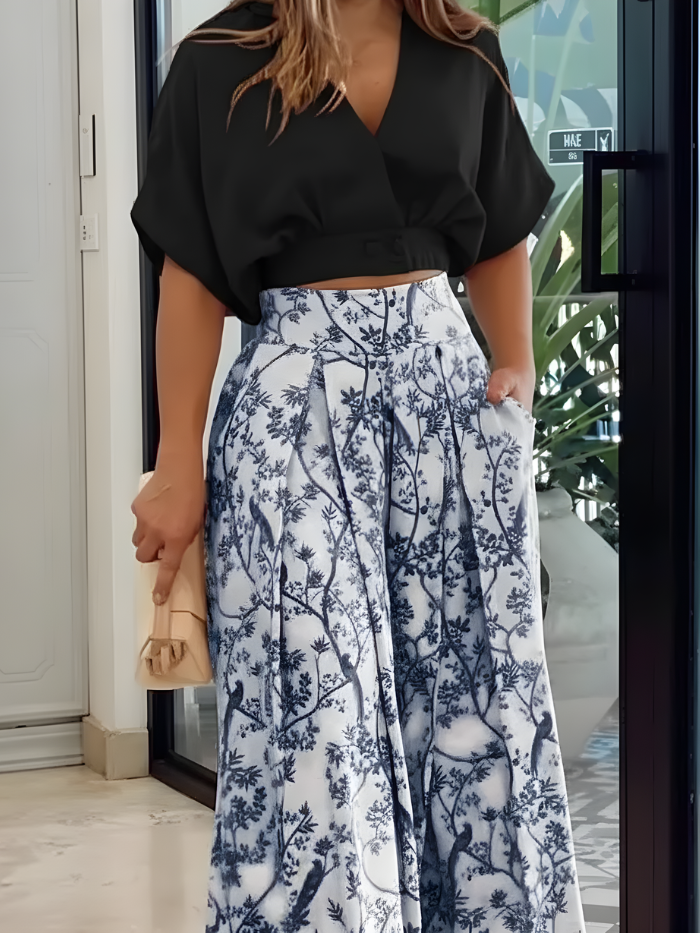 Diana - Trendy Two-Piece Set Summer Elegance