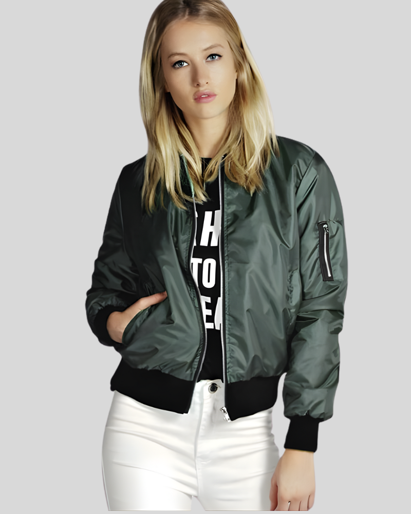 Ella - Lightweight Bomber Jacket for Women
