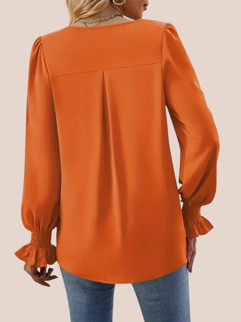 Maya - Elegant Fall Blouse