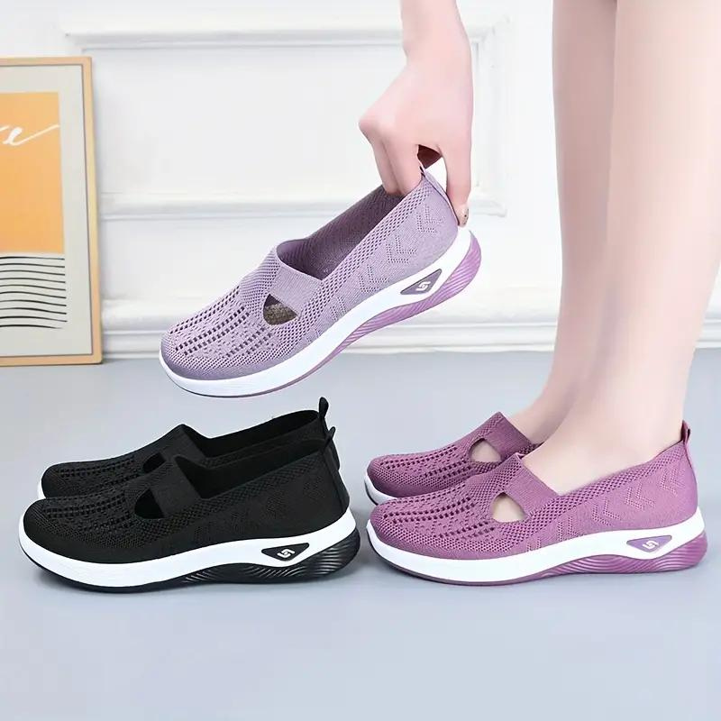 Selena - Breathable Soft Sole Walking Shoes Women's Sneakers