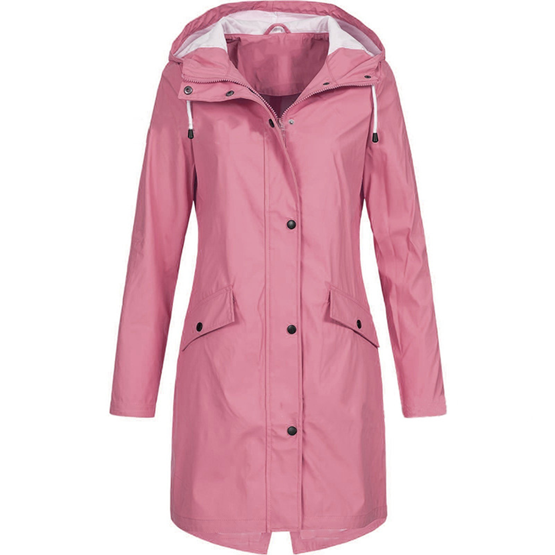 Lorraine - Waterproof Hooded Raincoat for Women Lightweight and Windproof