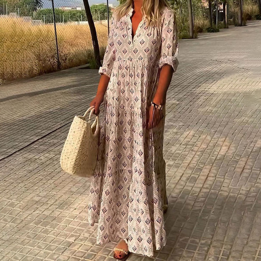 Susan - Boho Maxi Dress for Women