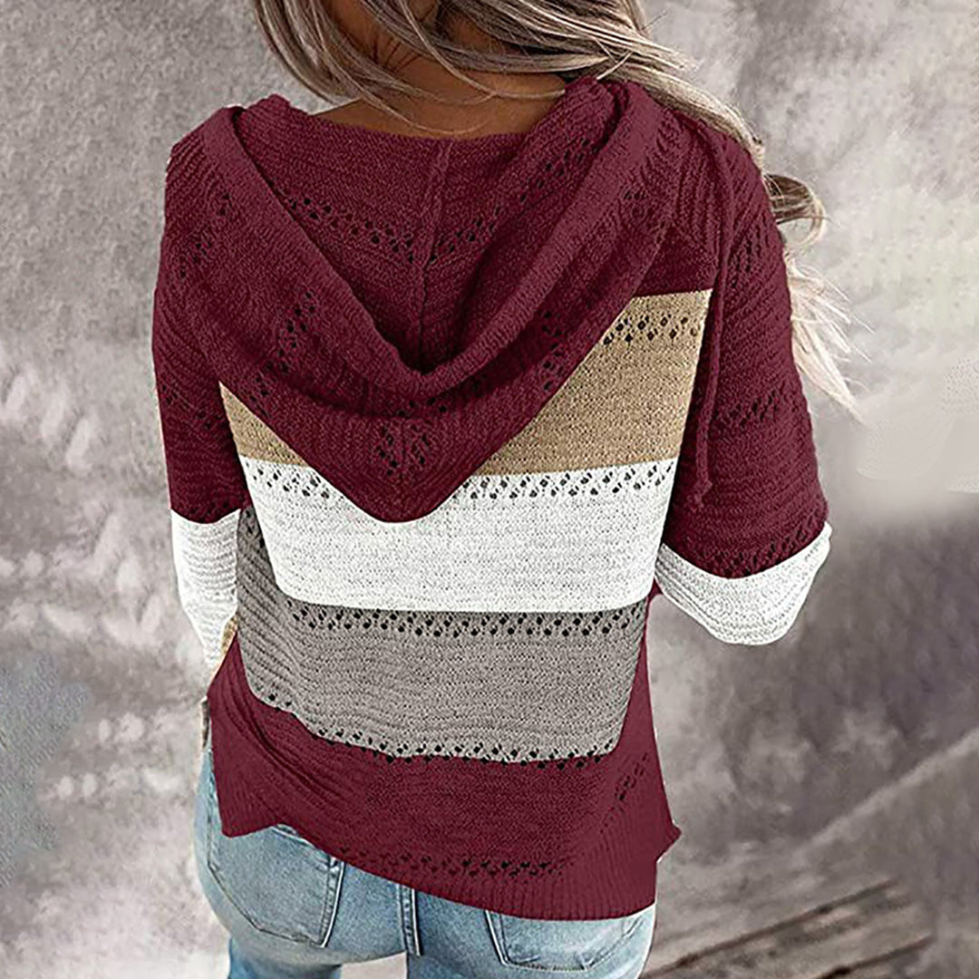 Rose - Casual V-Neck Sweater for Everyday Comfort