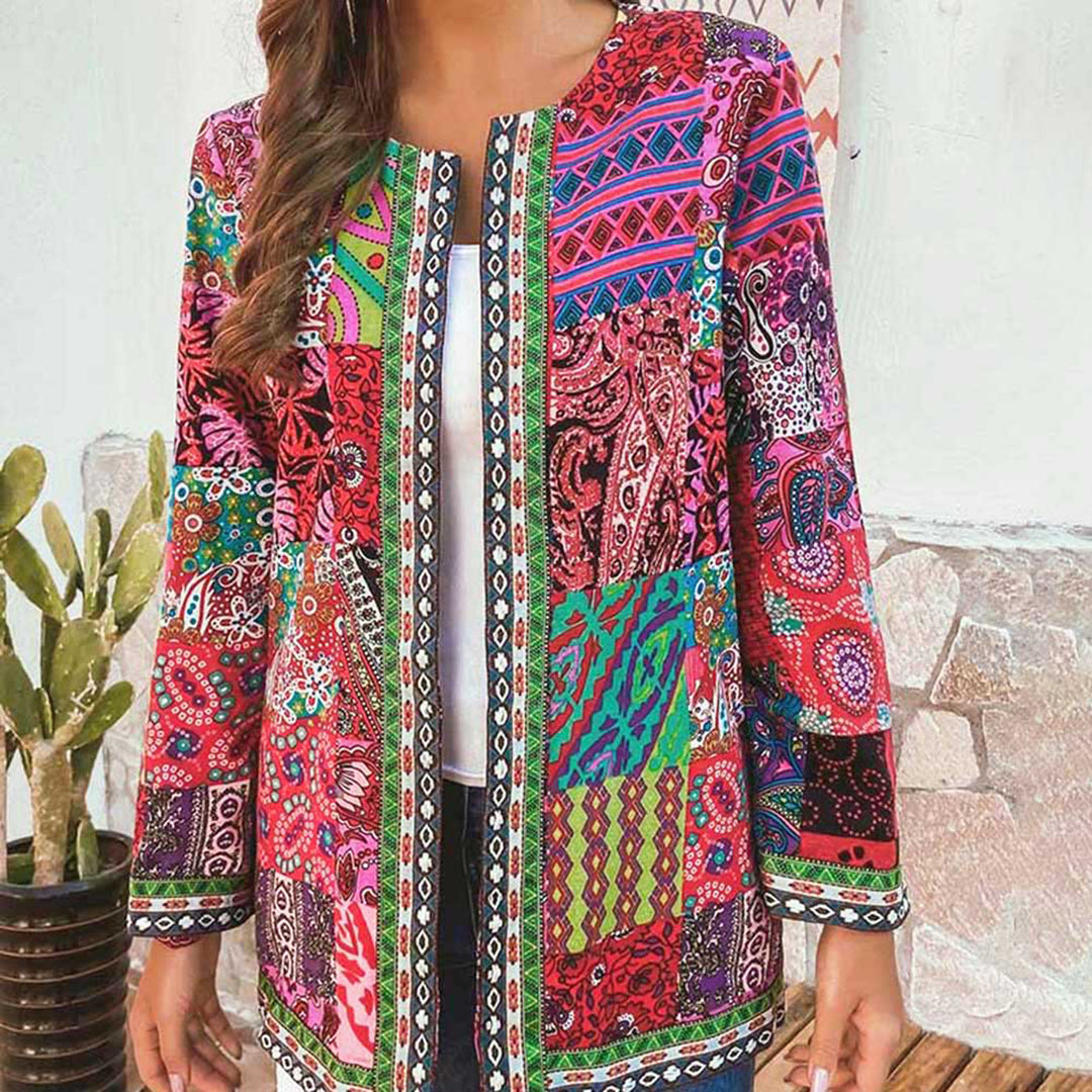 Rafaela - Bohemian Patchwork Jacket