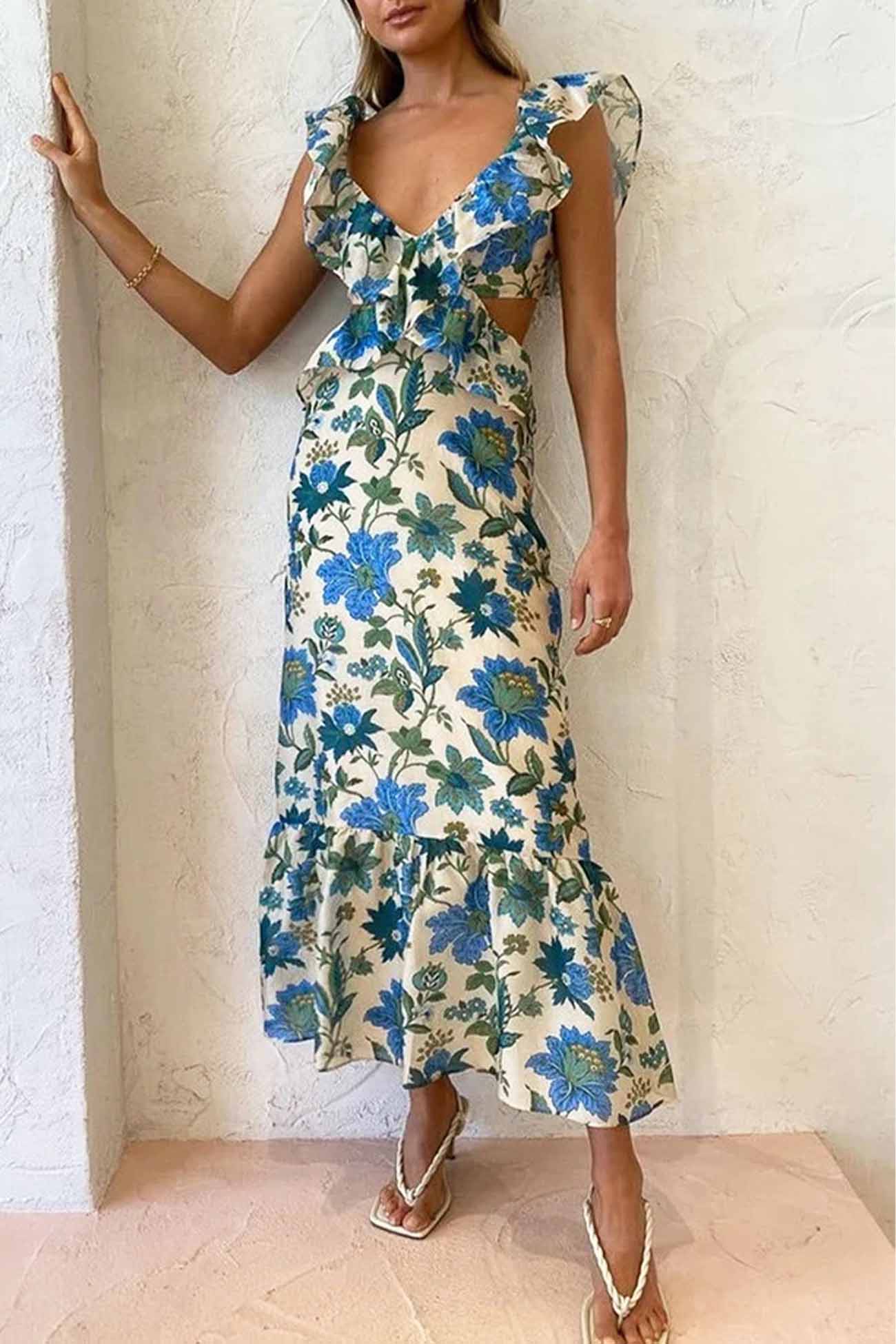 Francesca - Ruffle Dress