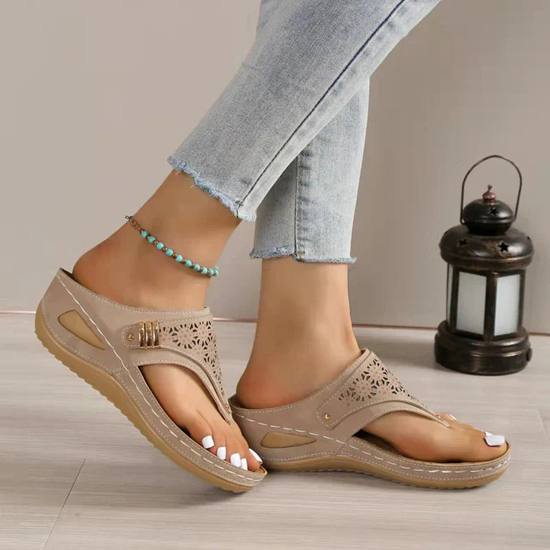 Maisy - Comfort Wedge Sandals