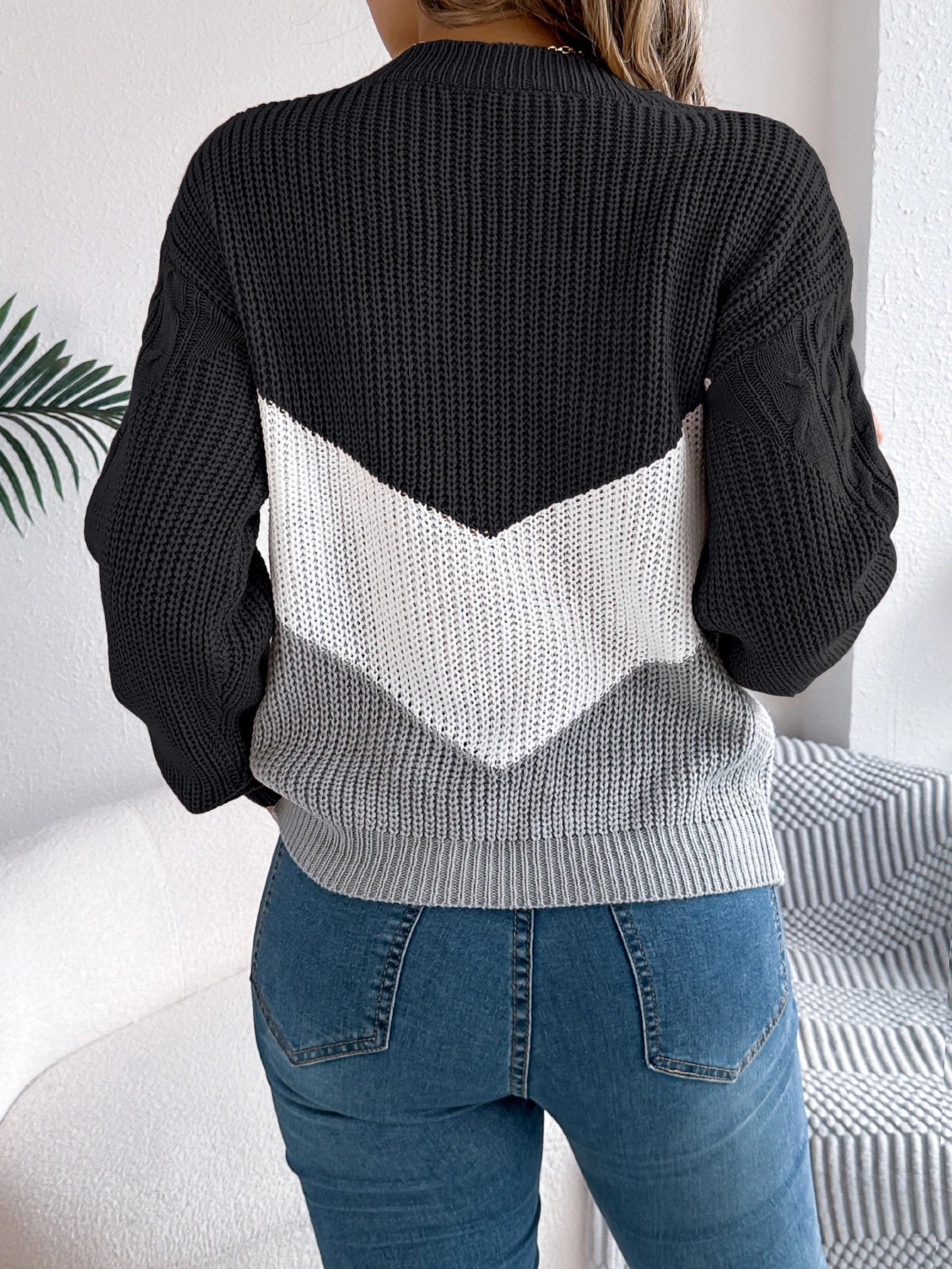 Elise - Cable Knit Sweater