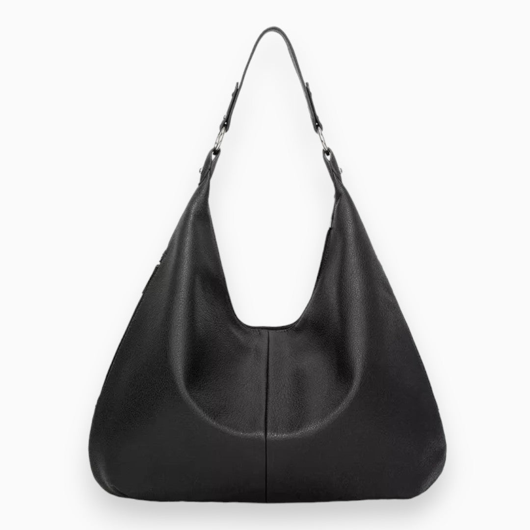 Faye - Casual Leather Hobo Bag for Everyday Use