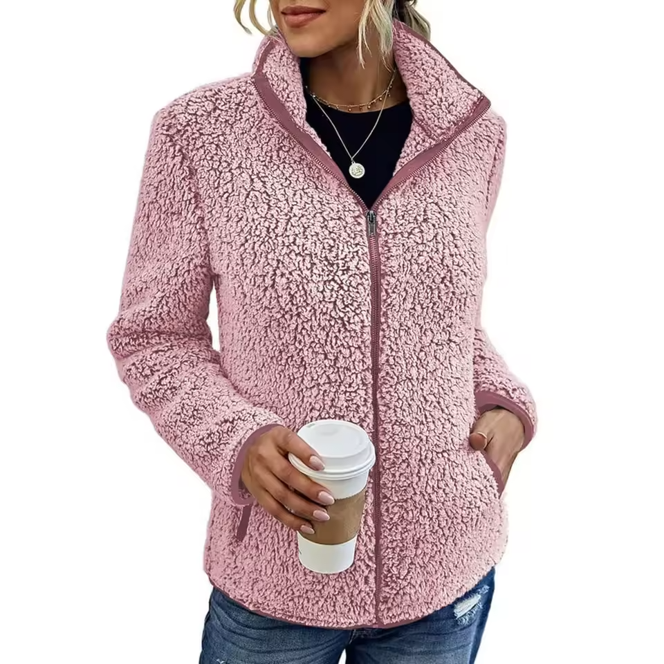 Zahra - Fleece Zip-Up Jacket